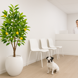 Fruit Tree- Lemon 1.3m - artificial plants, flowers & trees - image 2